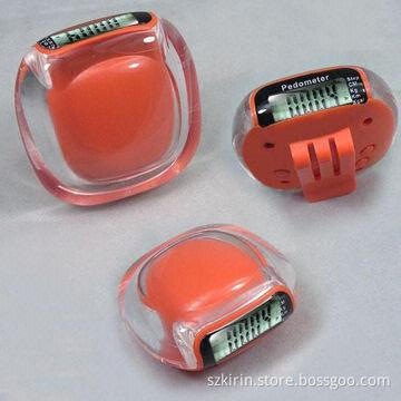 Multi-functional pedometer, step count, calorie burnt, setting stride and weight, with stopwatch